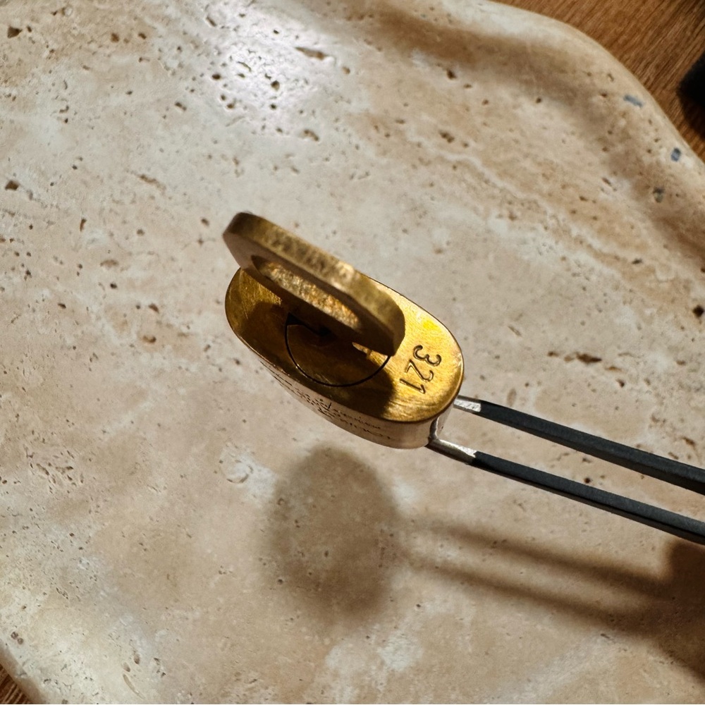 LOUIS VUITTON Lock & Key Set #321 - Picture 3 of 3